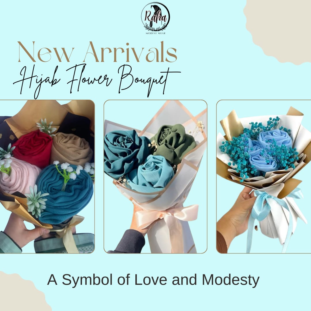 Georgette Hijab Bouquet